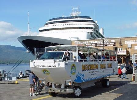 The Ketchikan Duck Tour – one of the top things to do in Ketchikan 